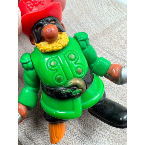 Fisher-Price 1994 Pirate Red Hat Great Adventures Action Figure Sea Adventure - Picture 7 of 7